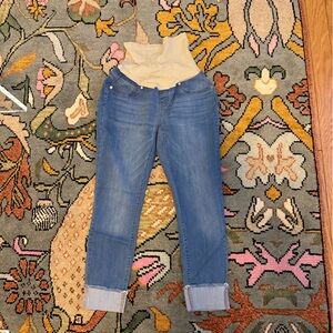 Haute Mama Maternity denim with stretch waist
